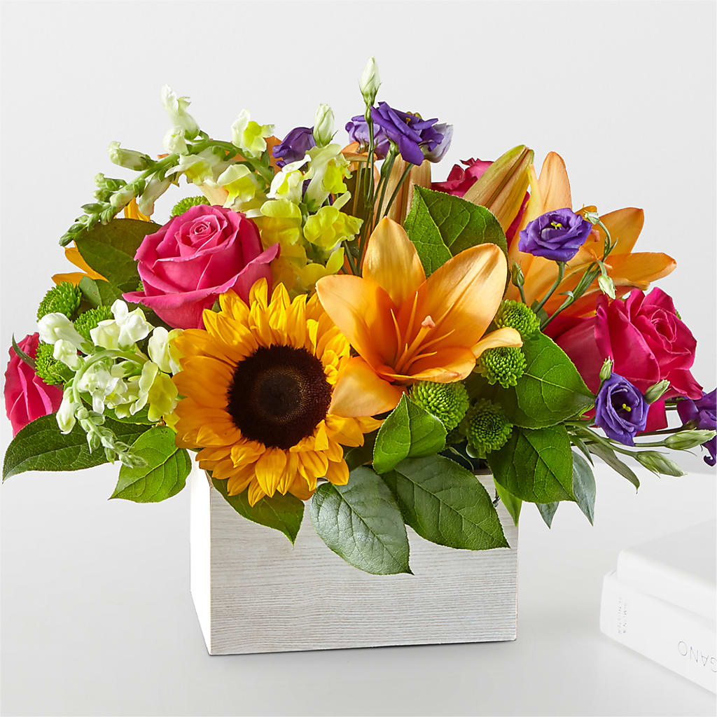 Best Day Box Bouquet – PAULINE'S BLOOMERS, Brunswick ME