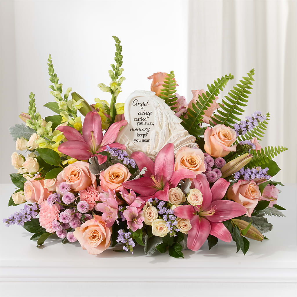 Gentle Light Arrangement – PAULINE'S BLOOMERS, Brunswick ME