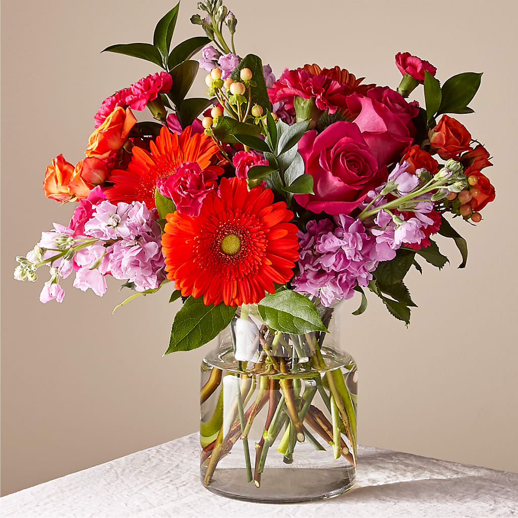 Fiesta Bouquet – PAULINE'S BLOOMERS, Brunswick ME
