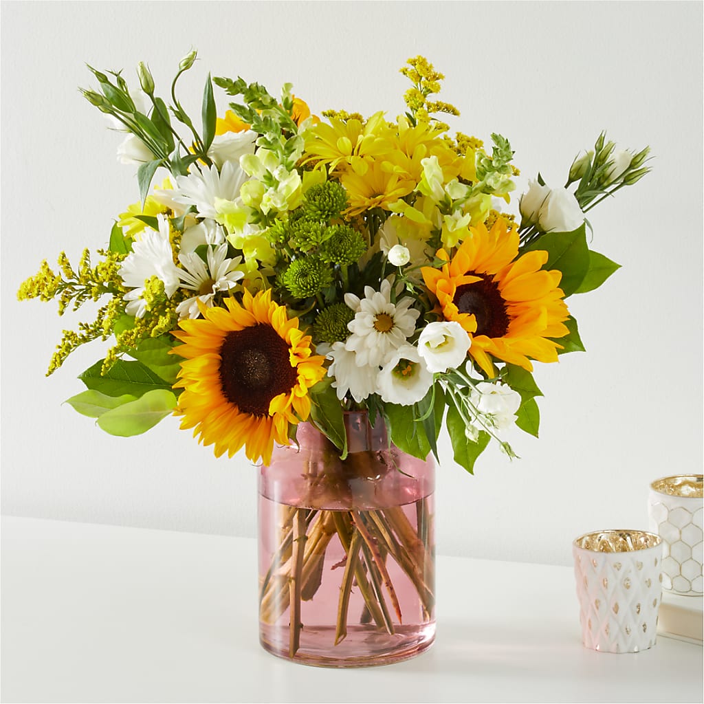 Hello Sunshine Bouquet – PAULINE'S BLOOMERS, Brunswick ME