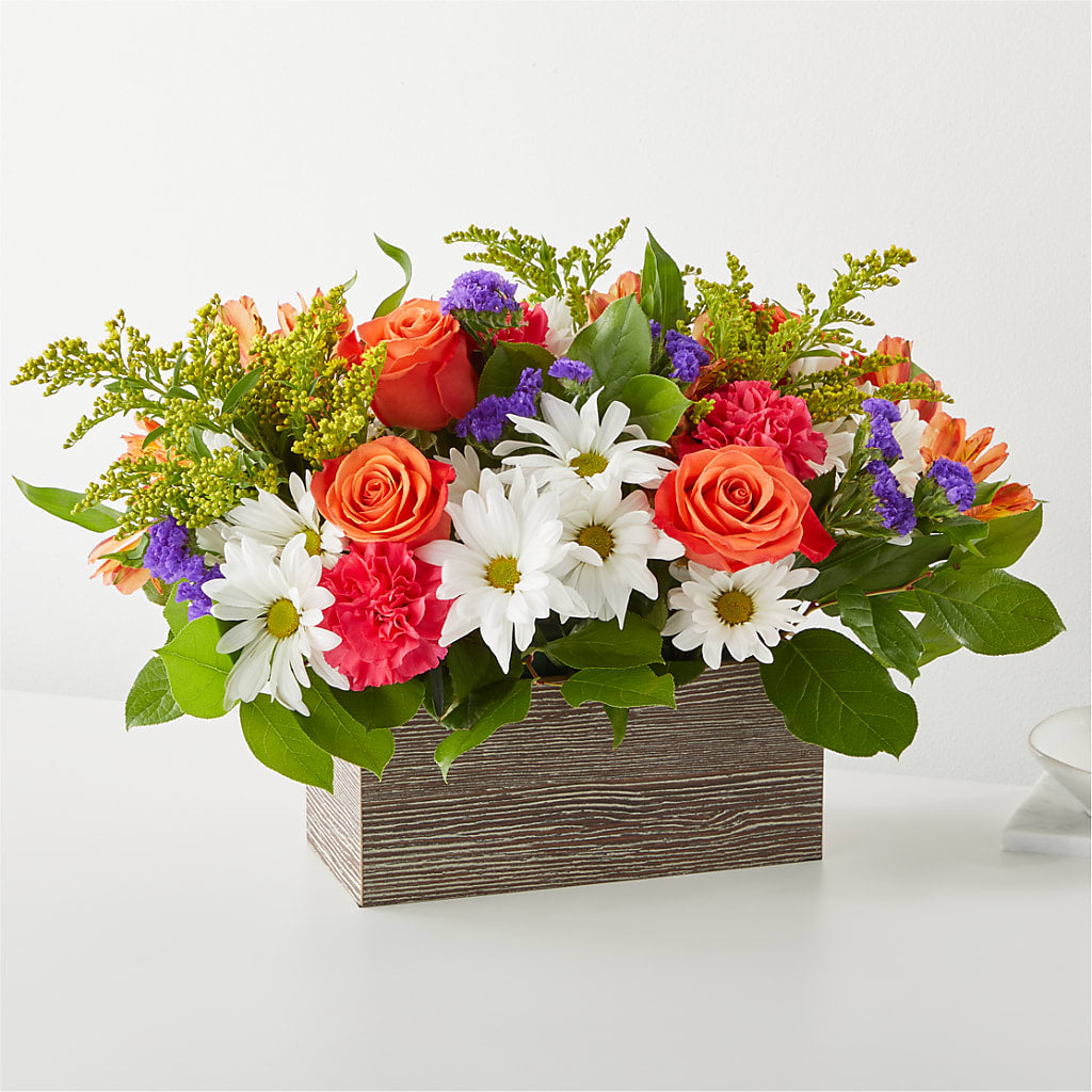 Oopsie Daisy Box Bouquet – PAULINE'S BLOOMERS, Brunswick ME
