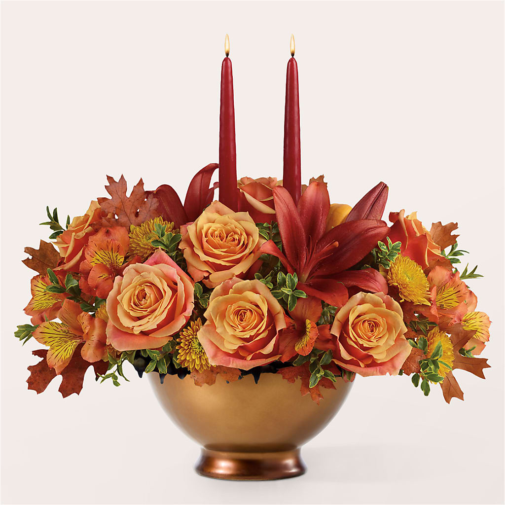 Harvest Table Centerpiece – PAULINE'S BLOOMERS, Brunswick ME