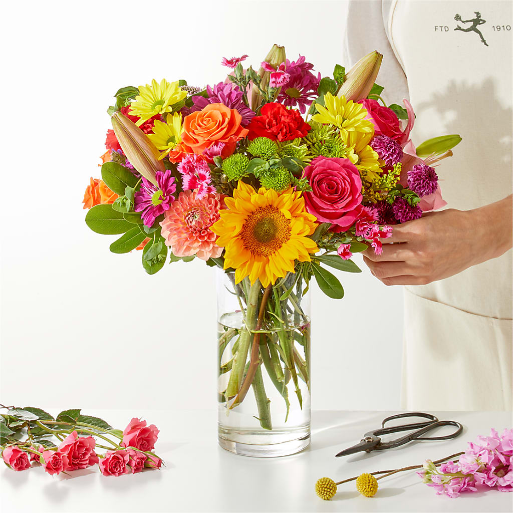 Cue the Confetti - A Florist Original – PAULINE'S BLOOMERS, Brunswick ME