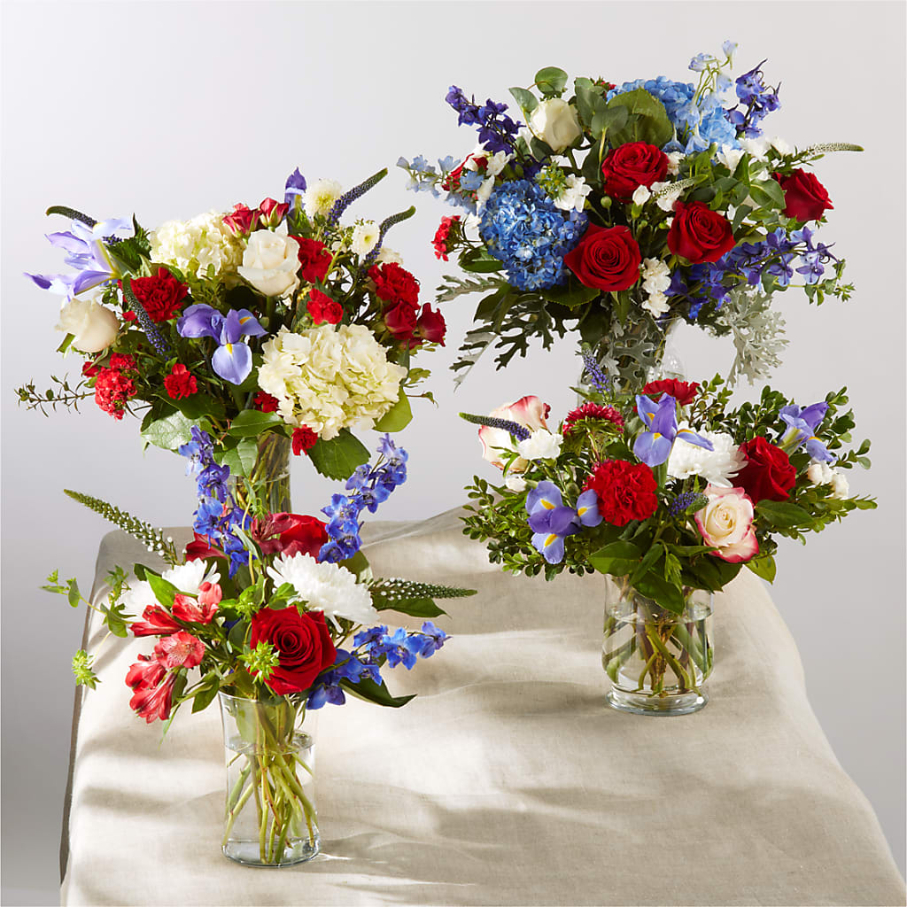 Star Spangled - A Florist Original – PAULINE'S BLOOMERS, Brunswick ME