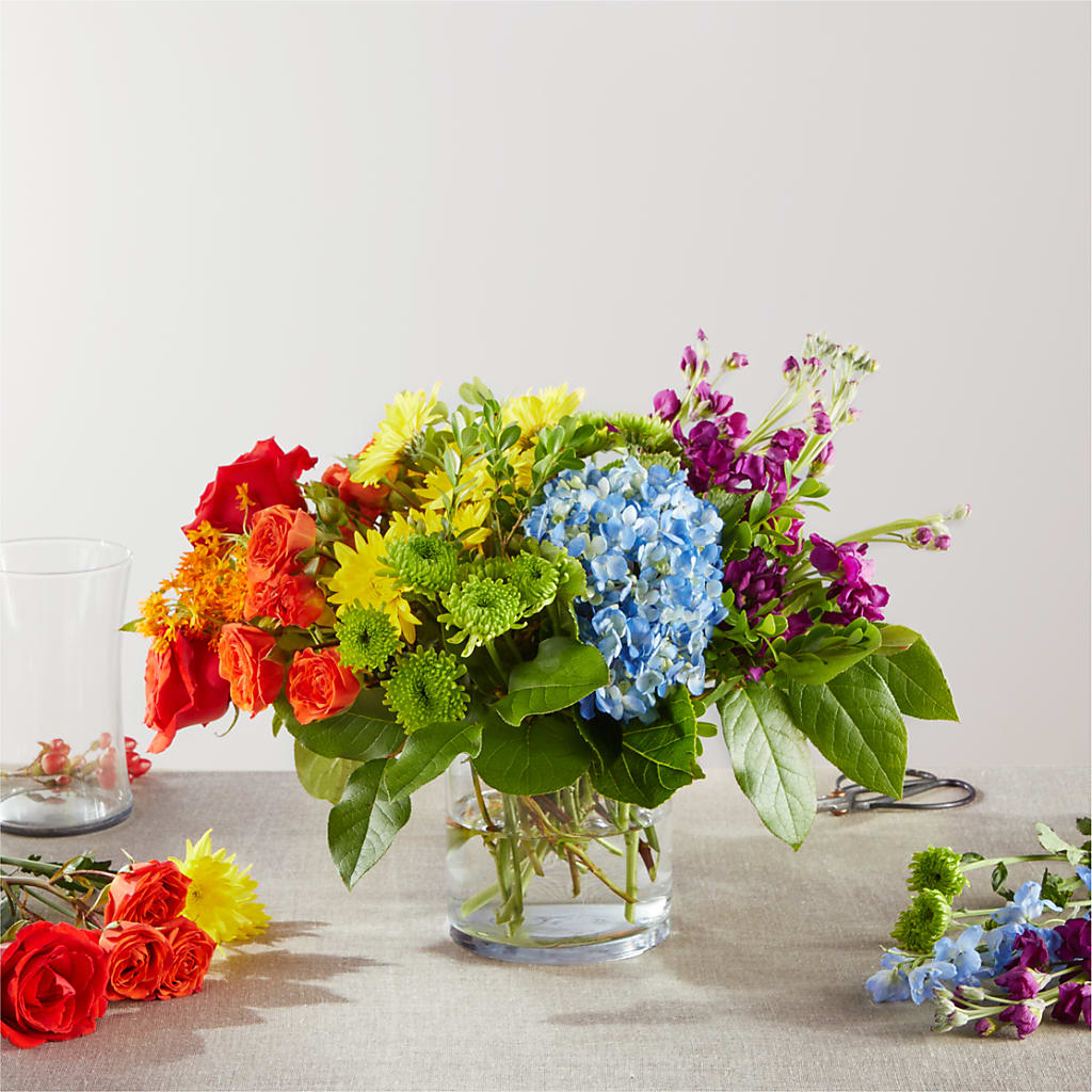 Summer Spectra - A Florist Original – PAULINE'S BLOOMERS, Brunswick ME