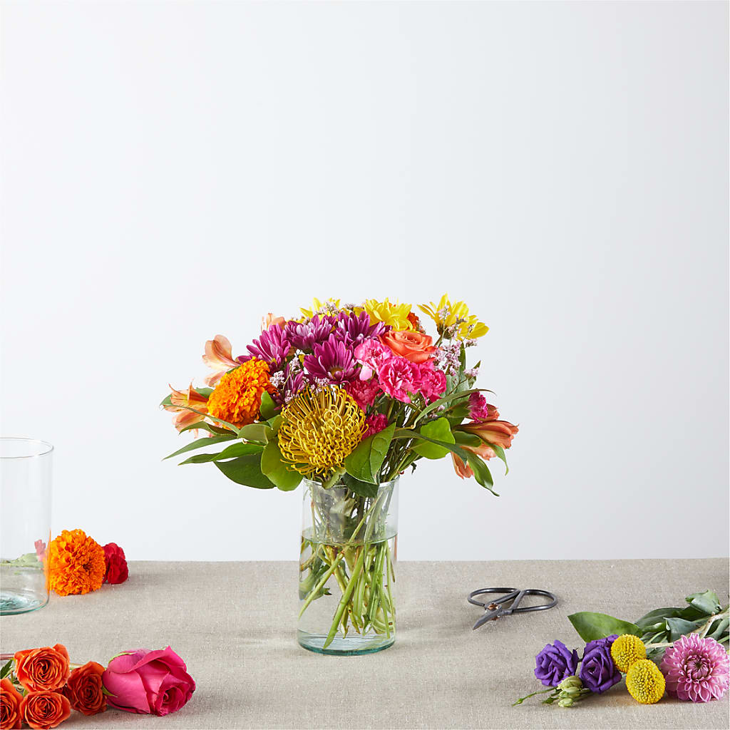 Feast of Color – A Florist Original – PAULINE'S BLOOMERS, Brunswick ME
