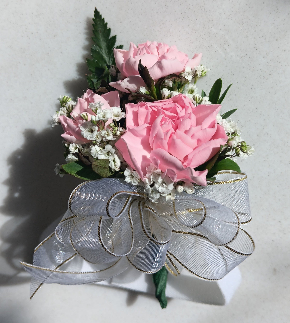 Mini Carnation Wristlet Corsage – PAULINE'S BLOOMERS, Brunswick ME