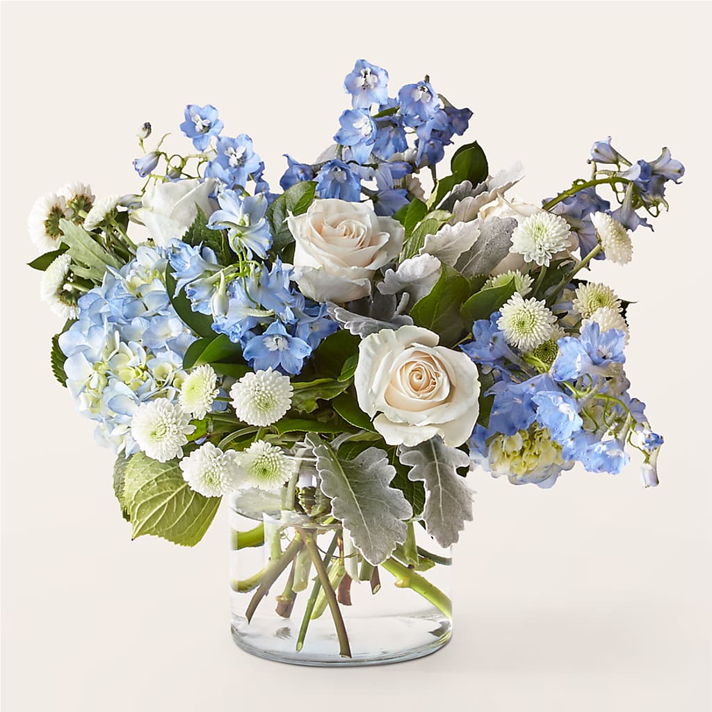 Clear Skies Bouquet – PAULINE'S BLOOMERS, Brunswick ME