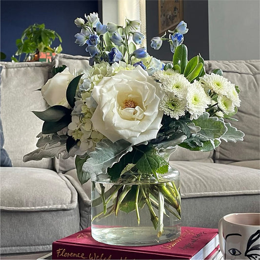 Clear Skies Bouquet – PAULINE'S BLOOMERS, Brunswick ME