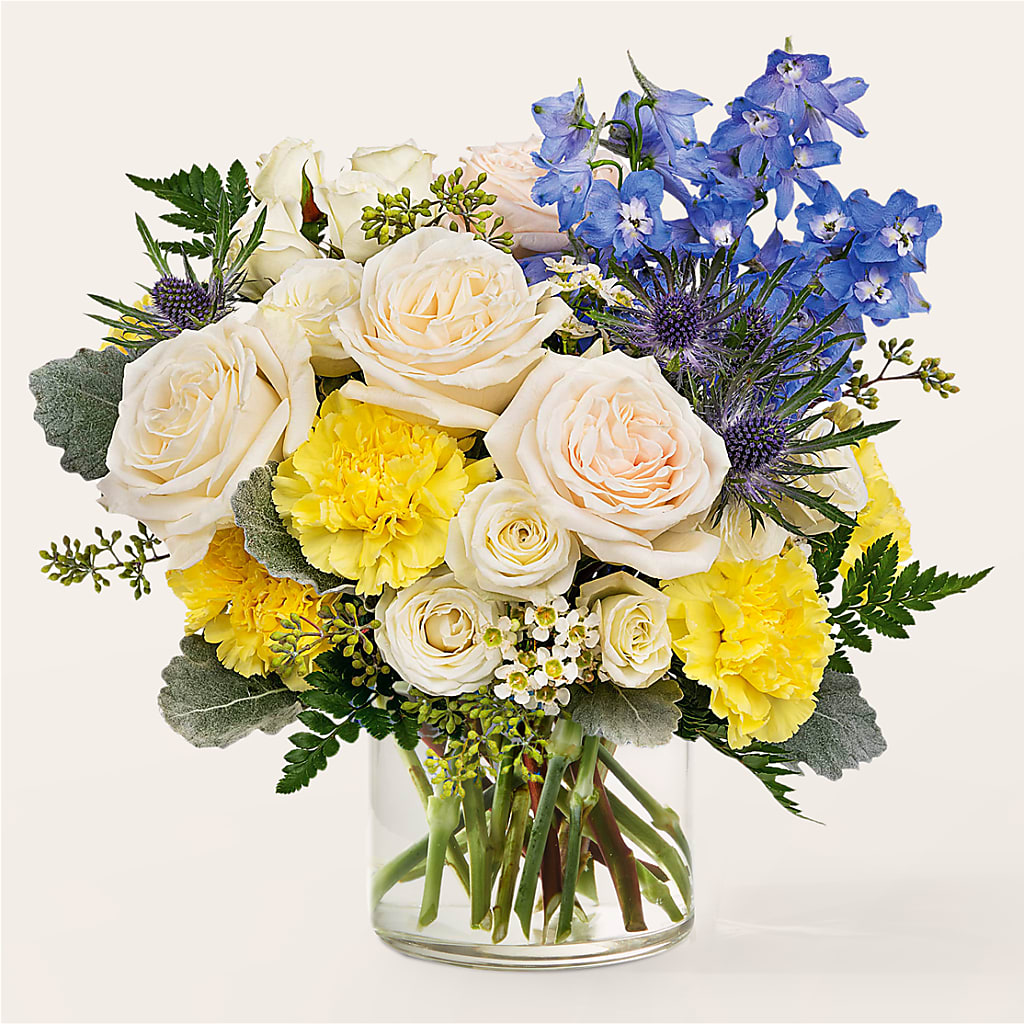 Lemon Sorbet Bouquet – PAULINE'S BLOOMERS, Brunswick ME