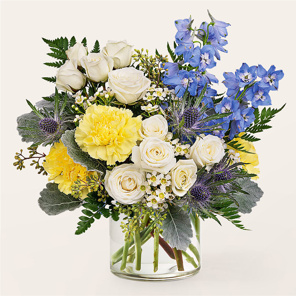 Lemon Sorbet Bouquet – PAULINE'S BLOOMERS, Brunswick ME