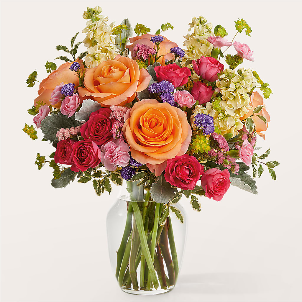 Tangerine Tango Bouquet – PAULINE'S BLOOMERS, Brunswick ME