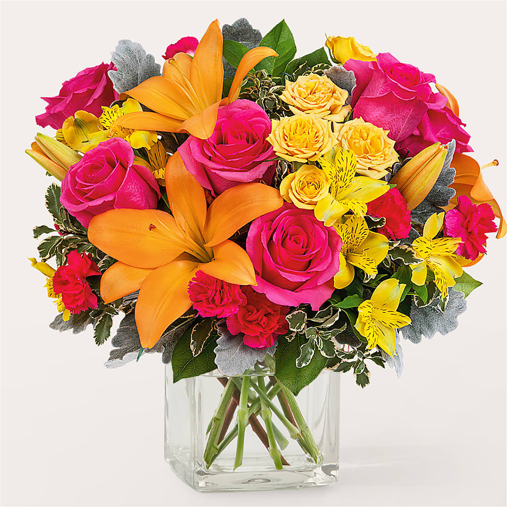 To the Tropics Bouquet – PAULINE'S BLOOMERS, Brunswick ME
