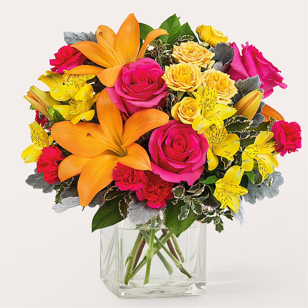 To the Tropics Bouquet – PAULINE'S BLOOMERS, Brunswick ME