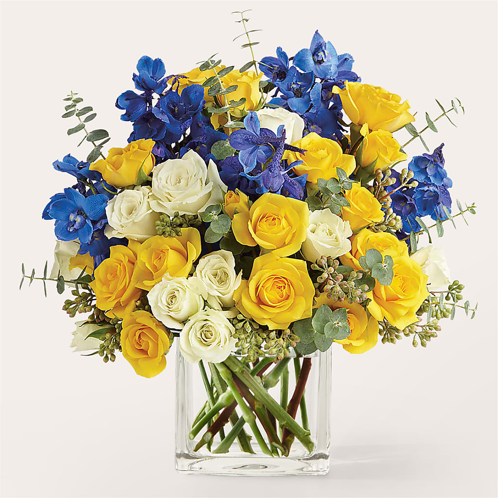 Sparkling Citrine Bouquet – PAULINE'S BLOOMERS, Brunswick ME