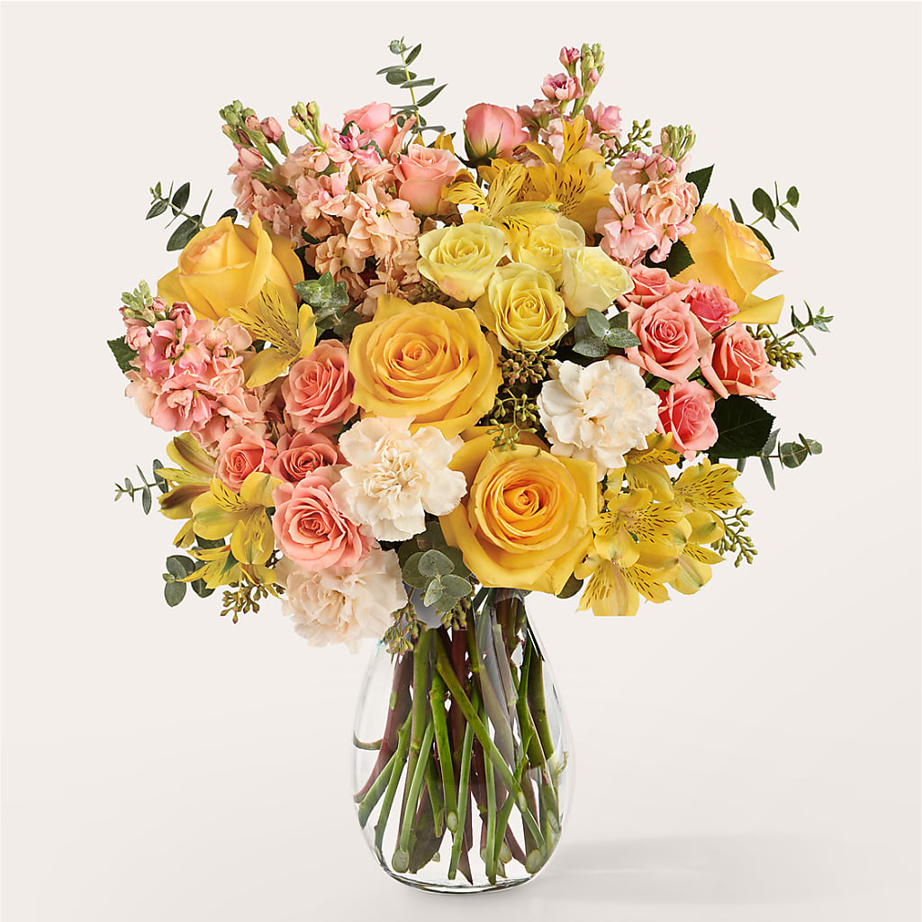 Slice of Sunrise Bouquet – PAULINE'S BLOOMERS, Brunswick ME