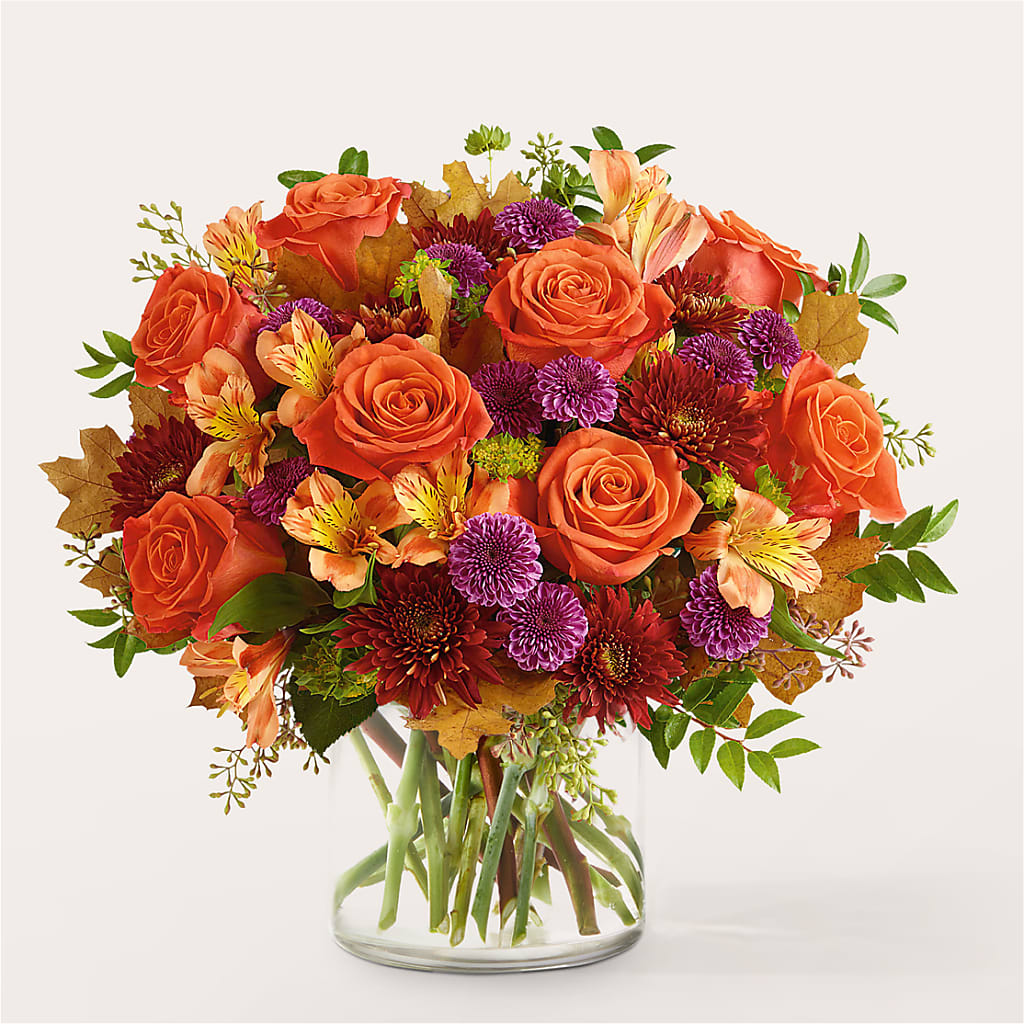 Orange You Glad Bouquet – PAULINE'S BLOOMERS, Brunswick ME