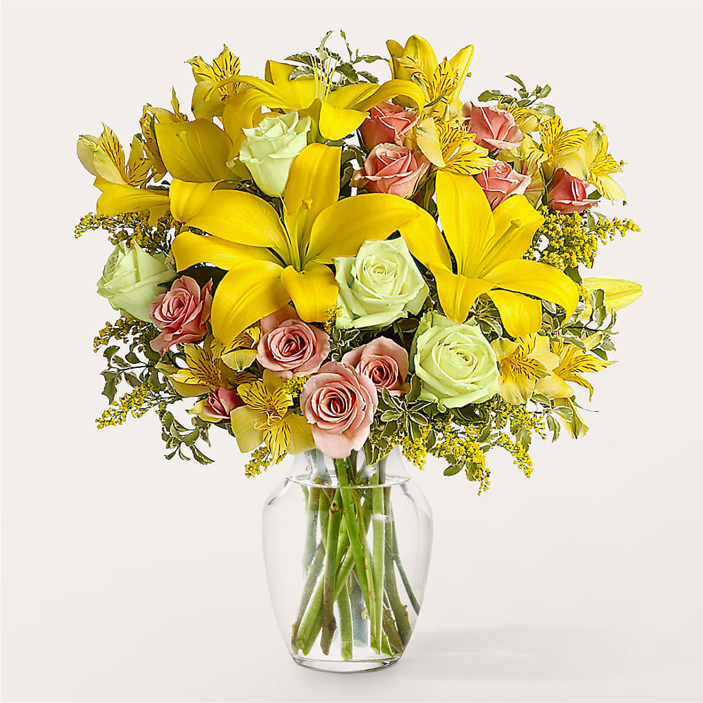 Sunburst Bouquet – PAULINE'S BLOOMERS, Brunswick ME