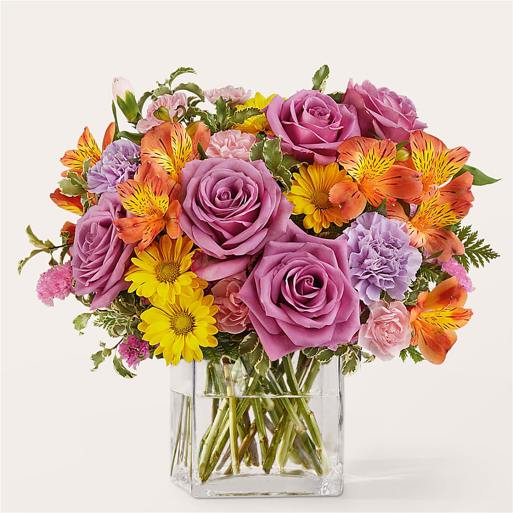 Shades of Happiness Bouquet – PAULINE'S BLOOMERS, Brunswick ME