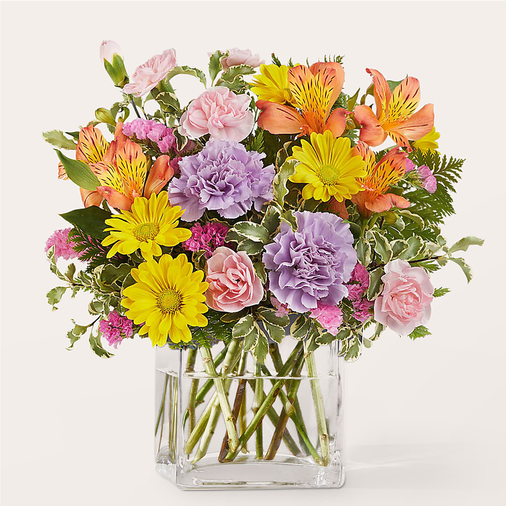 Shades of Happiness Bouquet – PAULINE'S BLOOMERS, Brunswick ME