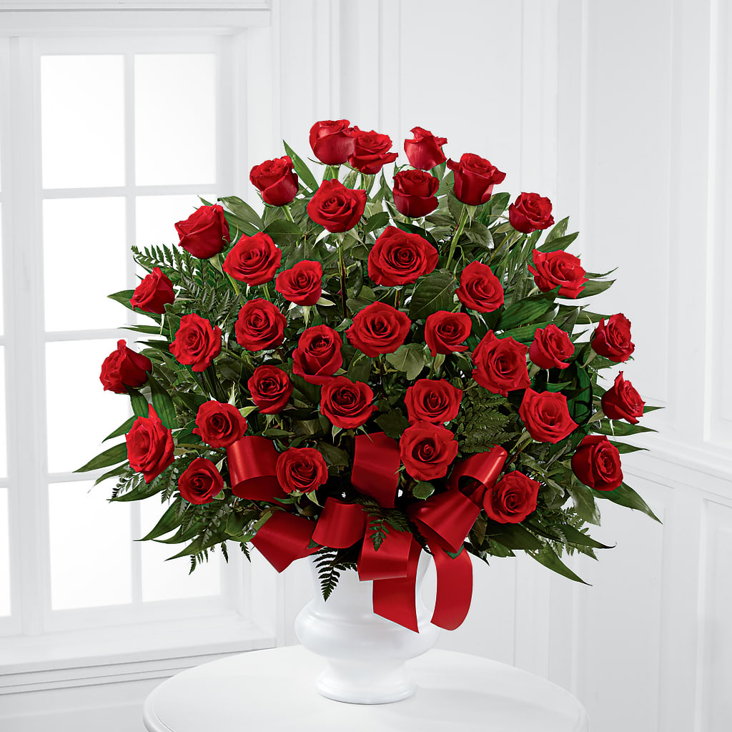 Blessed with Love Arrangement – PAULINE'S BLOOMERS, Brunswick ME