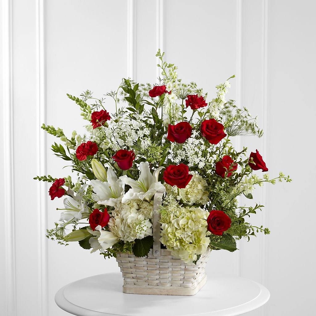 In Loving Memory Arrangement – PAULINE'S BLOOMERS, Brunswick ME
