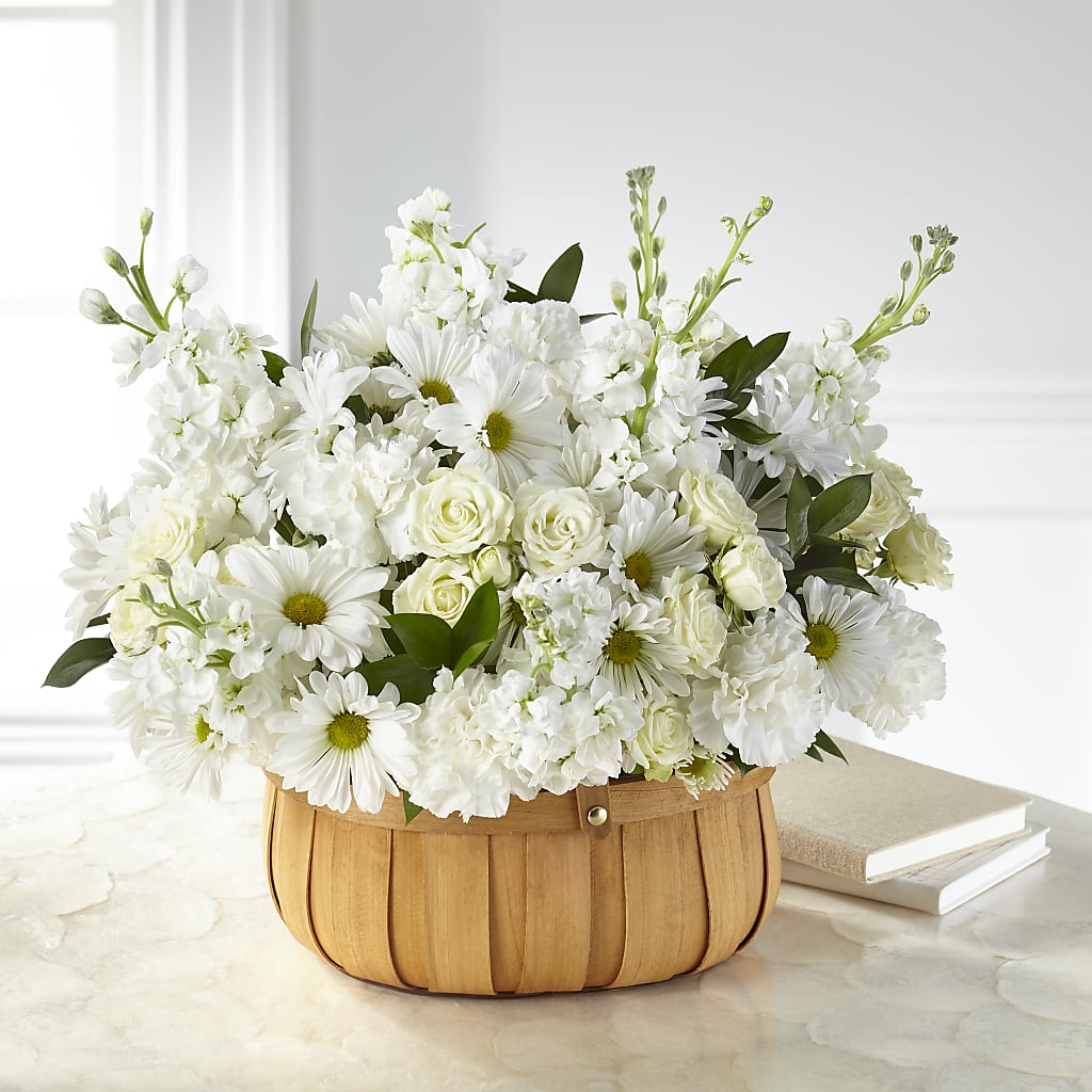 Graceful Garden Basket – PAULINE'S BLOOMERS, Brunswick ME