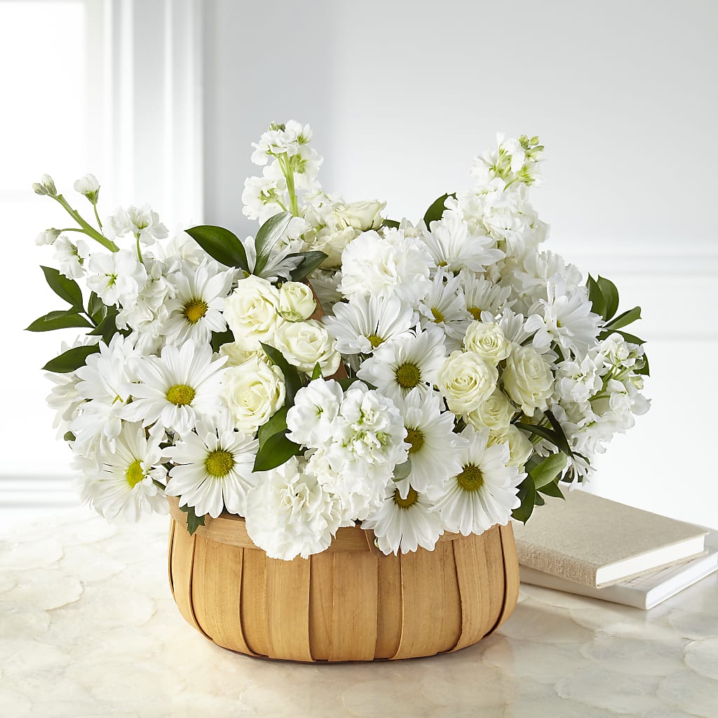 Graceful Garden Basket – PAULINE'S BLOOMERS, Brunswick ME