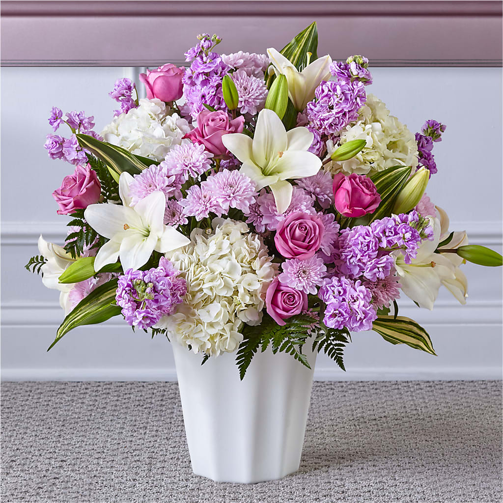 Heaven Sent Floor Basket – PAULINE'S BLOOMERS, Brunswick ME