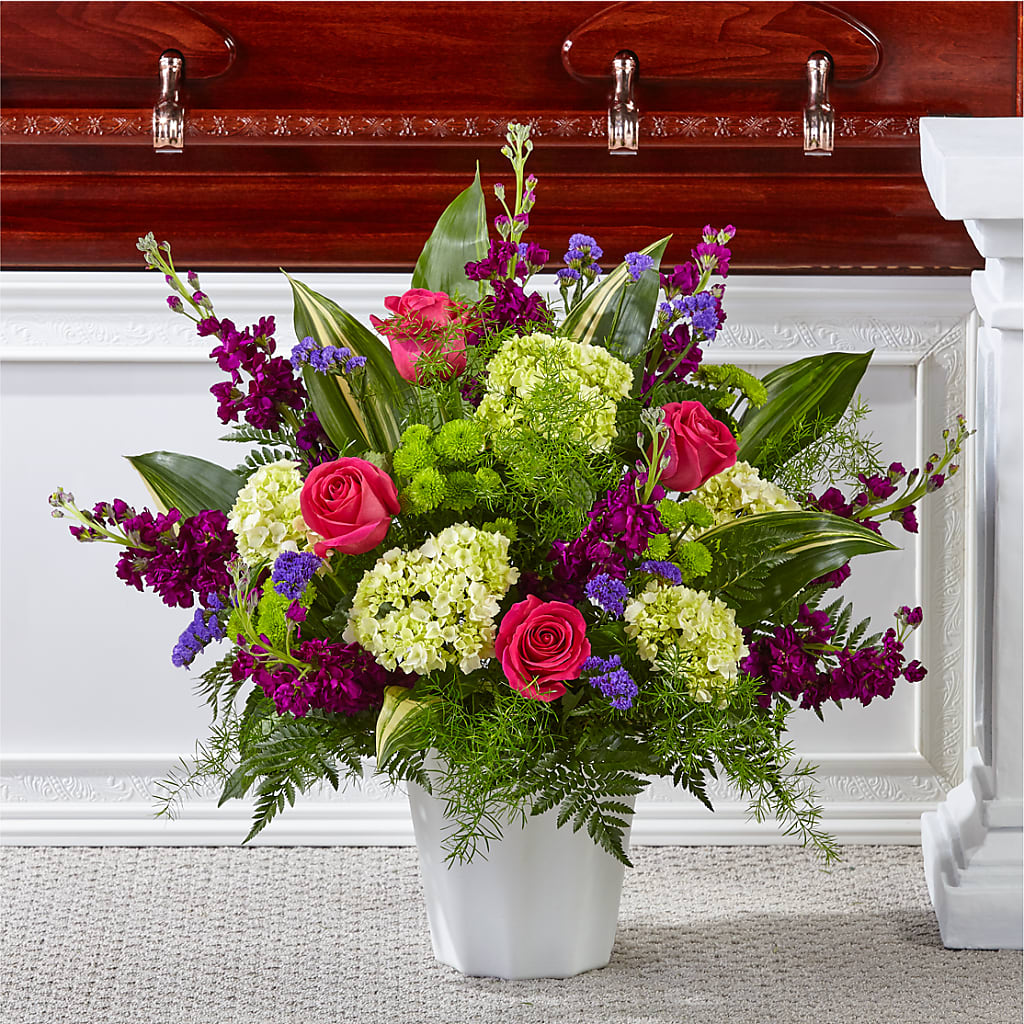 Beautiful Horizons Floor Basket – PAULINE'S BLOOMERS, Brunswick ME