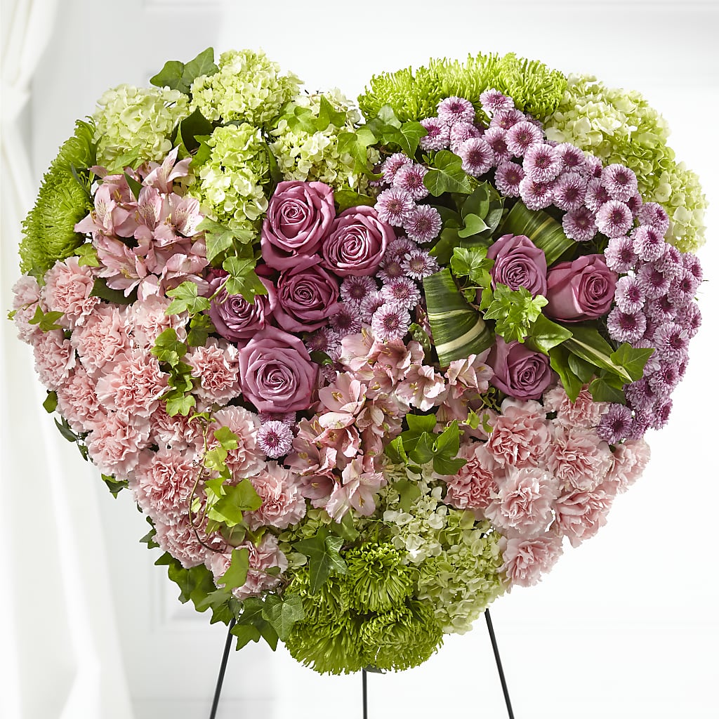 Heartwarming Standing Heart – PAULINE'S BLOOMERS, Brunswick ME
