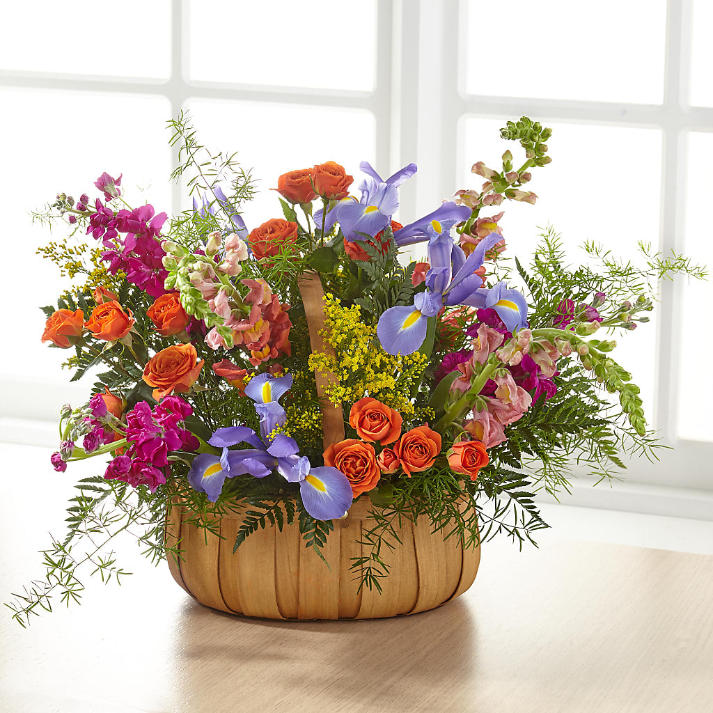 Garden of Life Basket – PAULINE'S BLOOMERS, Brunswick ME