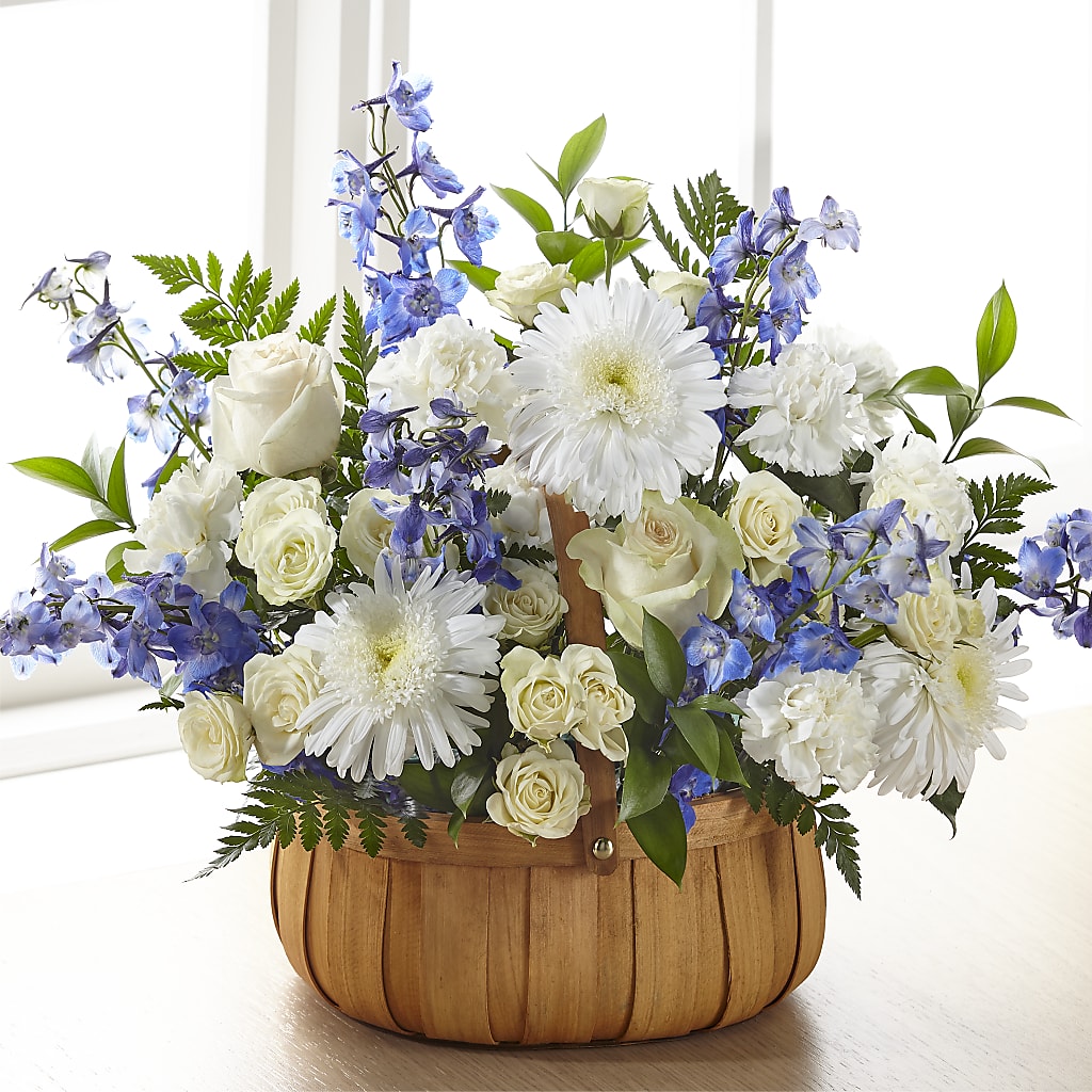 Harmony & Grace Basket – PAULINE'S BLOOMERS, Brunswick ME