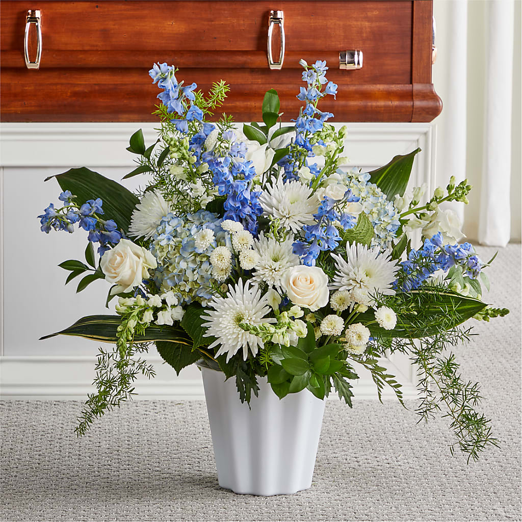 Everlasting Memories Floor Basket – PAULINE'S BLOOMERS, Brunswick ME