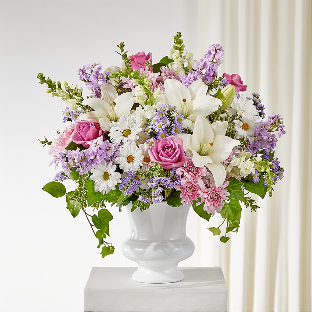 Remarkable Life Urn Arrangement – PAULINE'S BLOOMERS, Brunswick ME