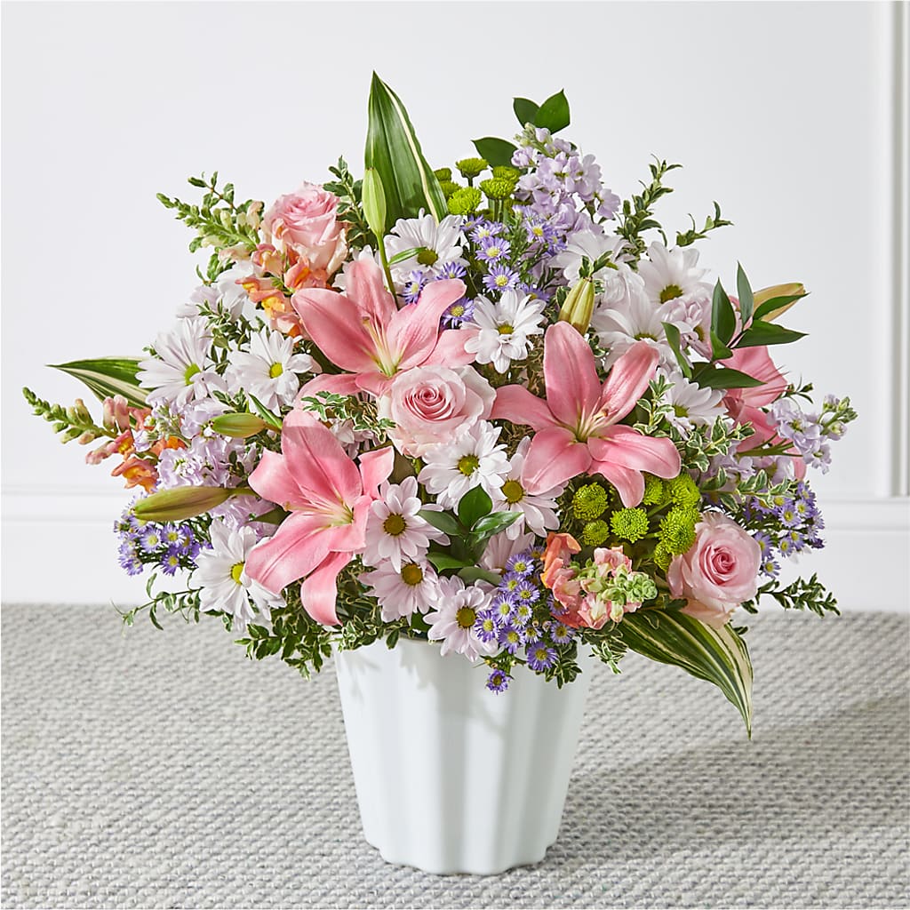 Abundant Compassion Floor Basket – PAULINE'S BLOOMERS, Brunswick ME