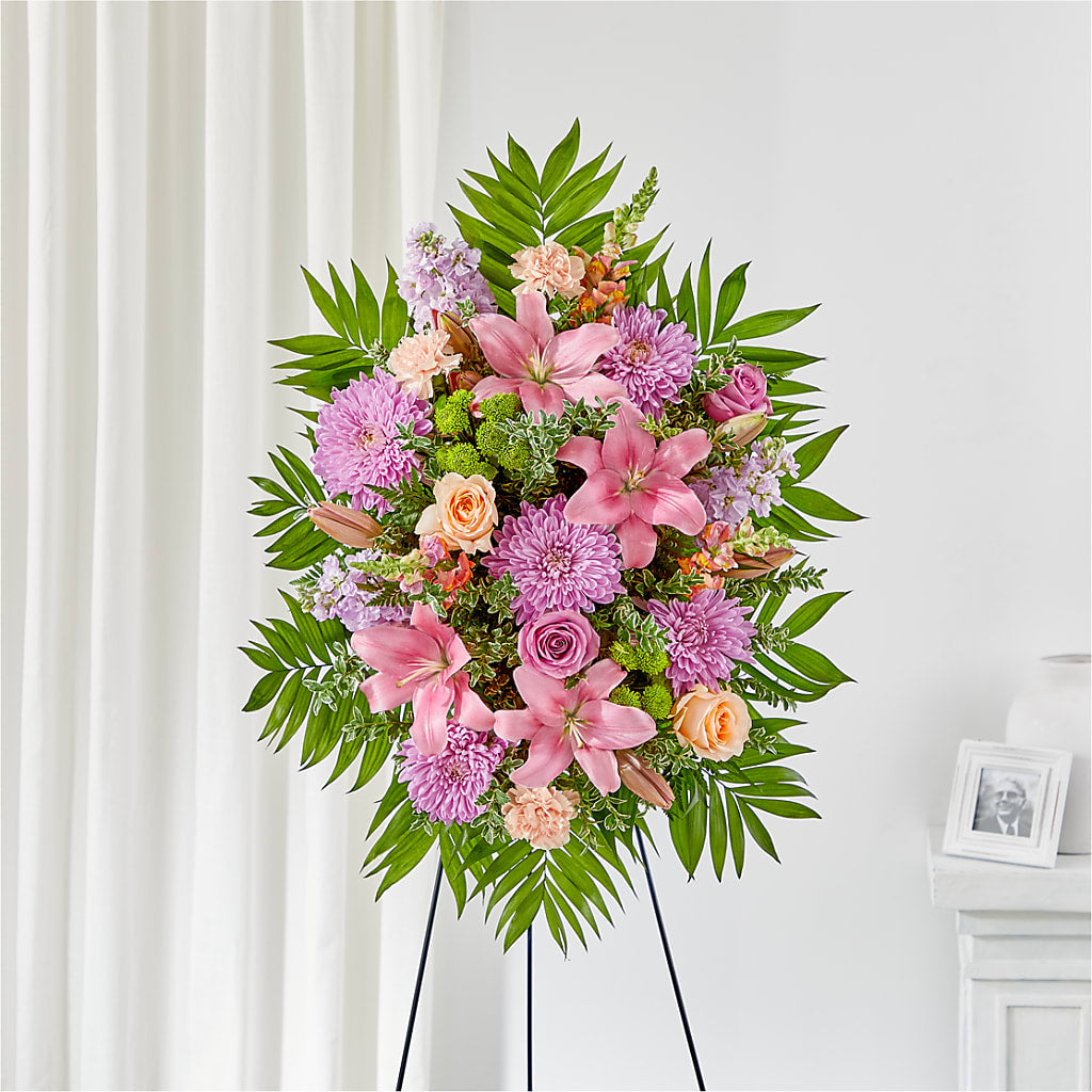 Love & Light Standing Spray – PAULINE'S BLOOMERS, Brunswick ME