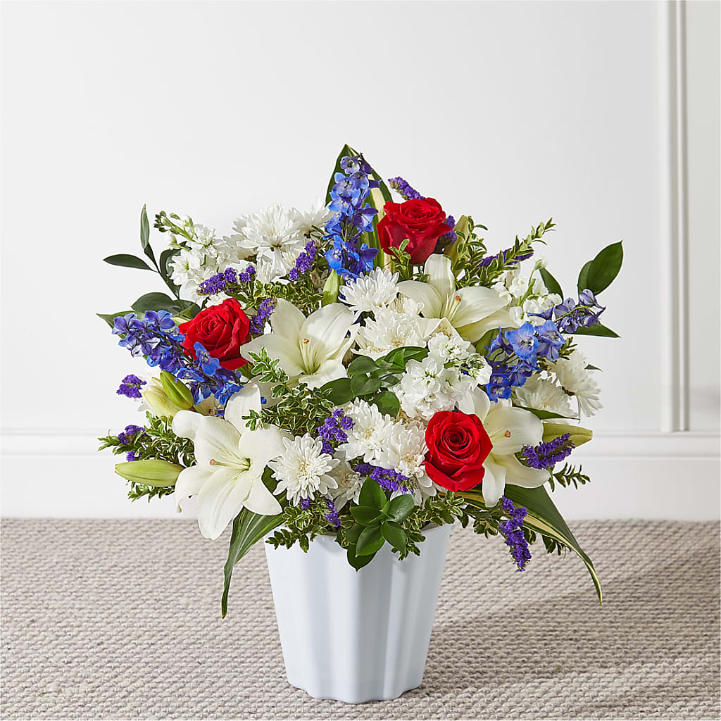 Consoled Floor Basket – PAULINE'S BLOOMERS, Brunswick ME