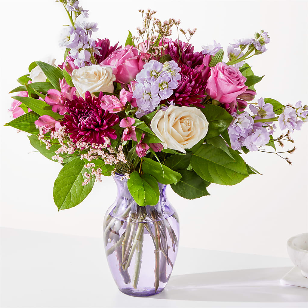 Amethyst Dreams Bouquet – PAULINE'S BLOOMERS, Brunswick ME