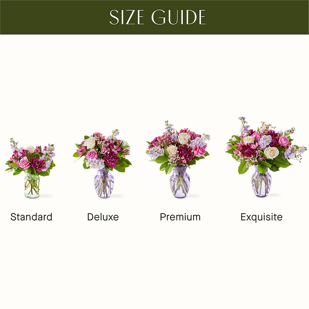 Amethyst Dreams Bouquet – PAULINE'S BLOOMERS, Brunswick ME