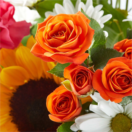 Sun-drenched Blooms Bouquet – PAULINE'S BLOOMERS, Brunswick ME