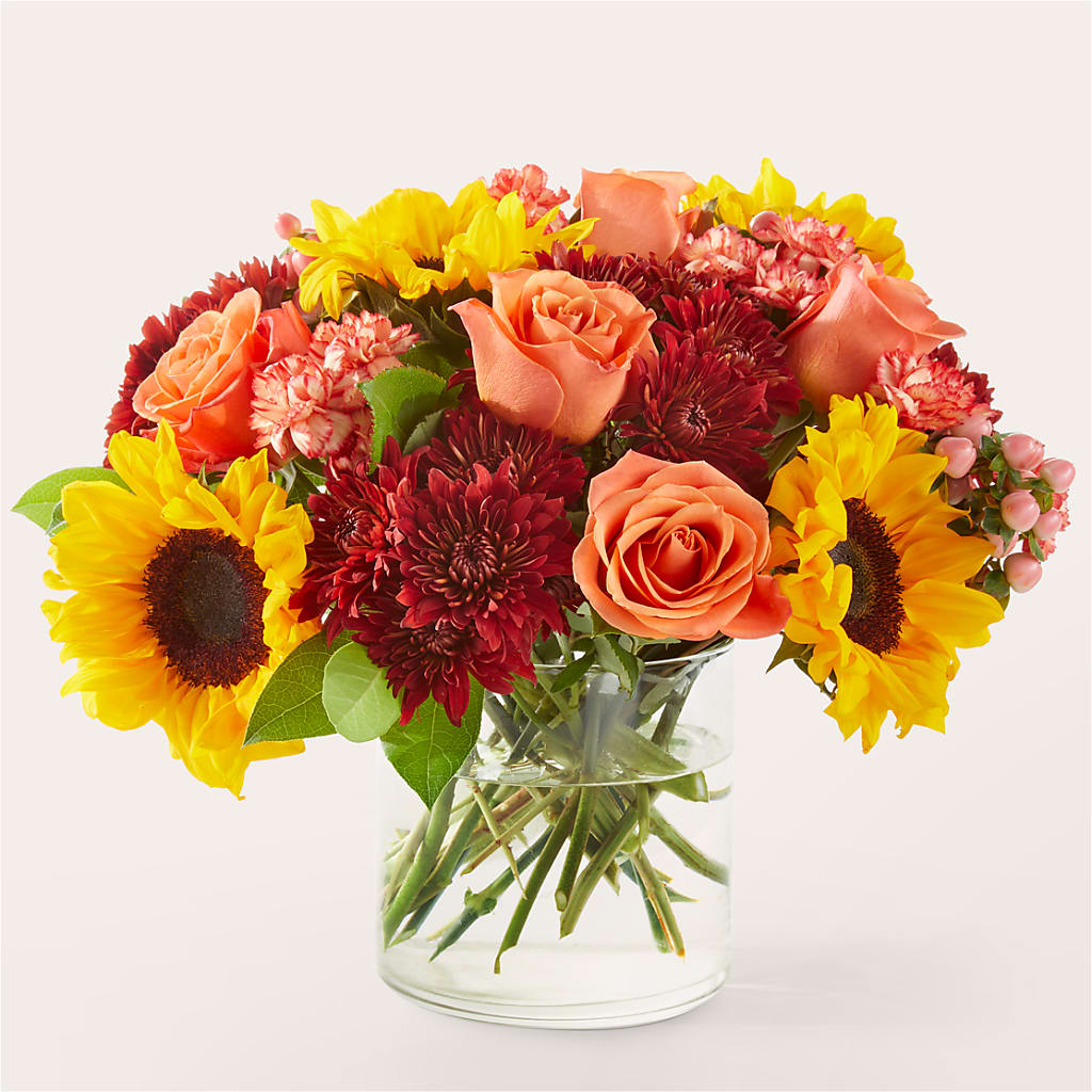 September Sunset Bouquet – PAULINE'S BLOOMERS, Brunswick ME