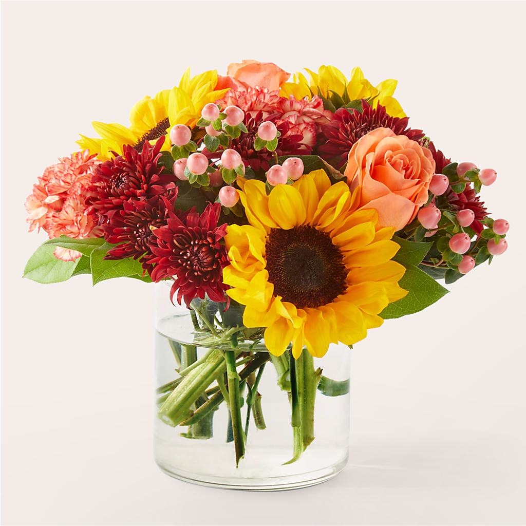 September Sunset Bouquet – PAULINE'S BLOOMERS, Brunswick ME