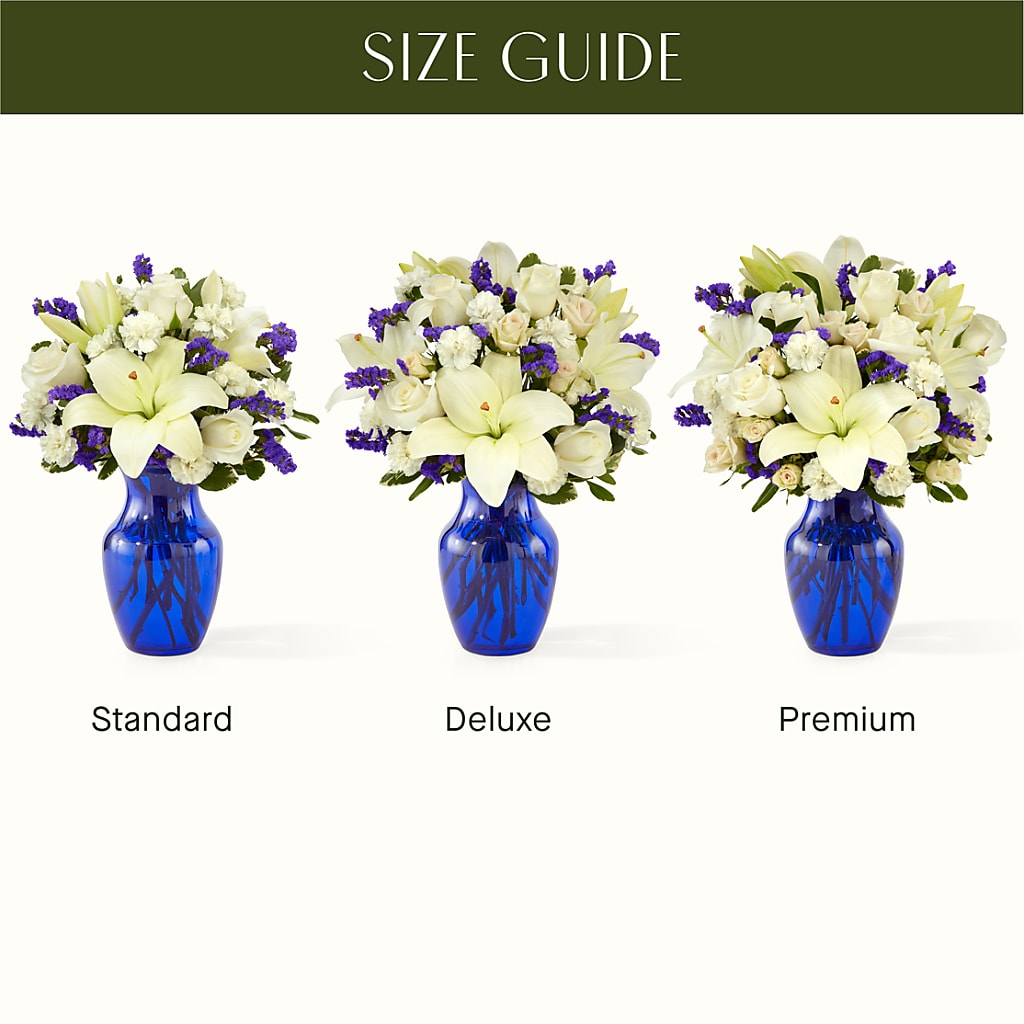 Sapphire Rush Bouquet – PAULINE'S BLOOMERS, Brunswick ME