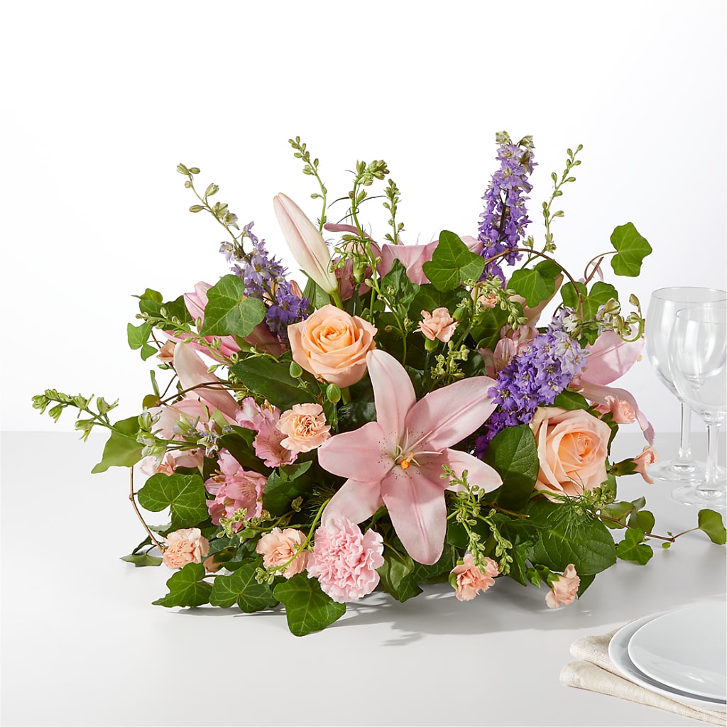 Blossom Time Centerpiece – PAULINE'S BLOOMERS, Brunswick ME