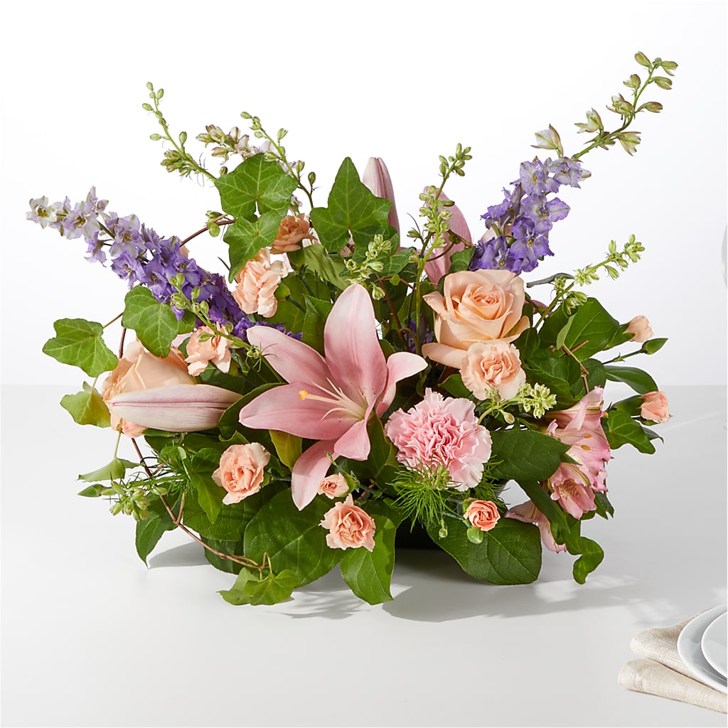 Blossom Time Centerpiece – PAULINE'S BLOOMERS, Brunswick ME