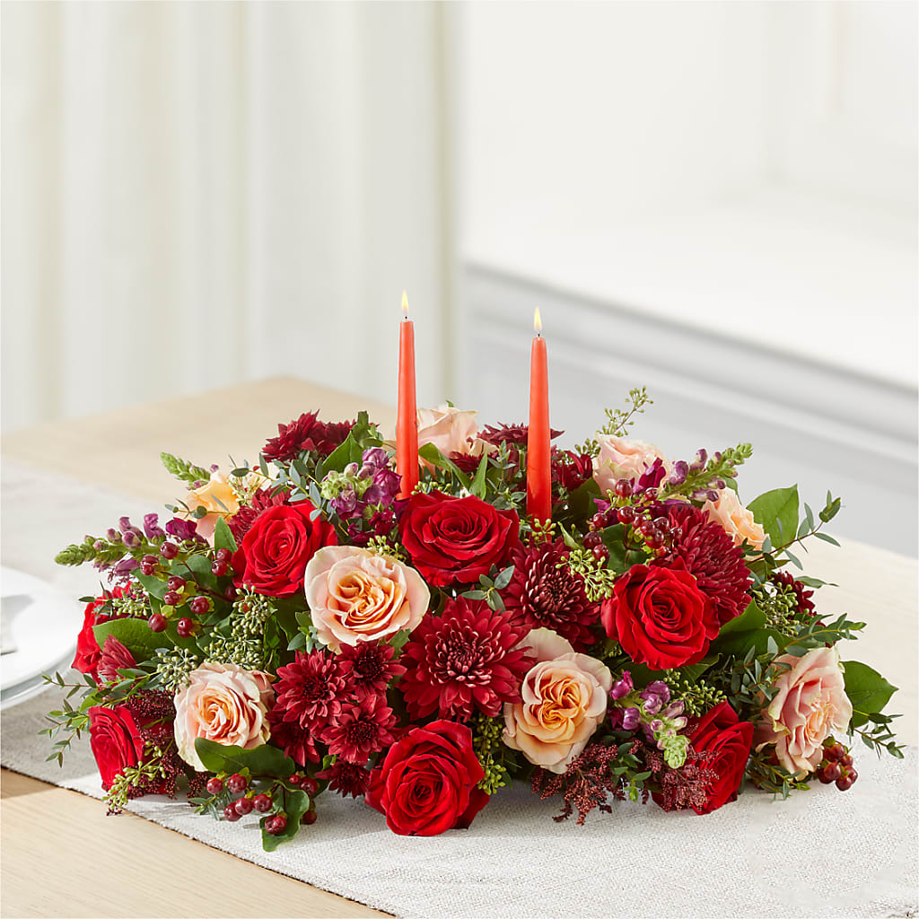 Most Thankful Centerpiece – PAULINE'S BLOOMERS, Brunswick ME