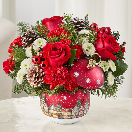 Christmas Carols Ornament – PAULINE'S BLOOMERS, Brunswick ME