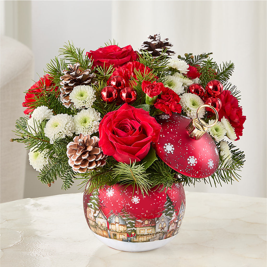 Christmas Carols Ornament – PAULINE'S BLOOMERS, Brunswick ME