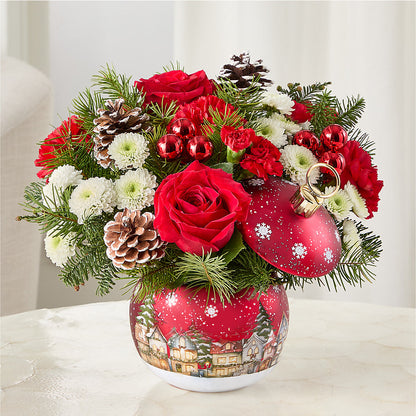 Christmas Carols Ornament – PAULINE'S BLOOMERS, Brunswick ME